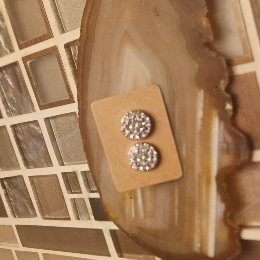 Diamond Fashion earrings-$5 add on
